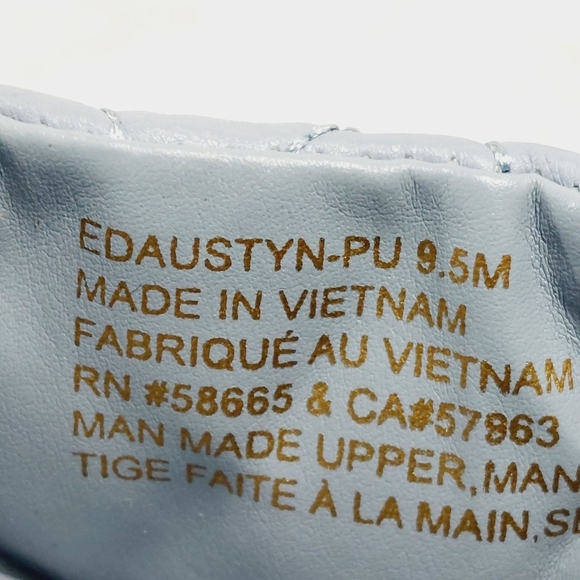 NEW Open Edit Austyn Quilted Summer Buckle Ankle Strap Sandal F570 - Picture 11 of 14